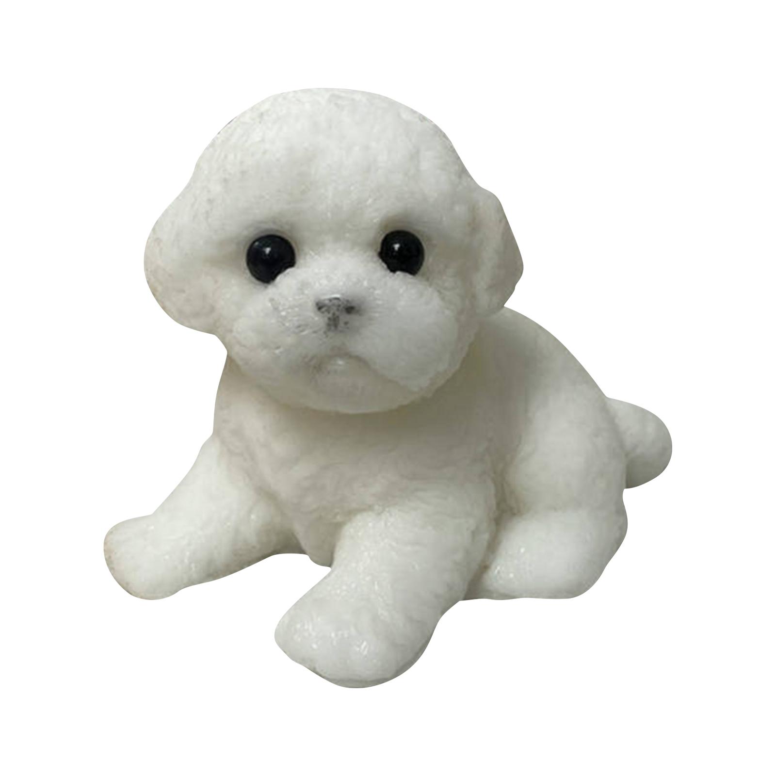 

Cute Pet Puppy Decompression Toy, Two Colors Available, Tabletop Ornament, Cute Puppy One Size белый