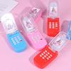 Kids Simulated Mobile Phone Toy with Light Music Battery Powered Toddlers Boys Girls Princess Flip Phone Educational Toy