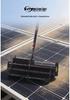 Haofu Yutong Solar Panel Cleaning Machine - Photovoltaic Roller Brush for Power Station and Home Use