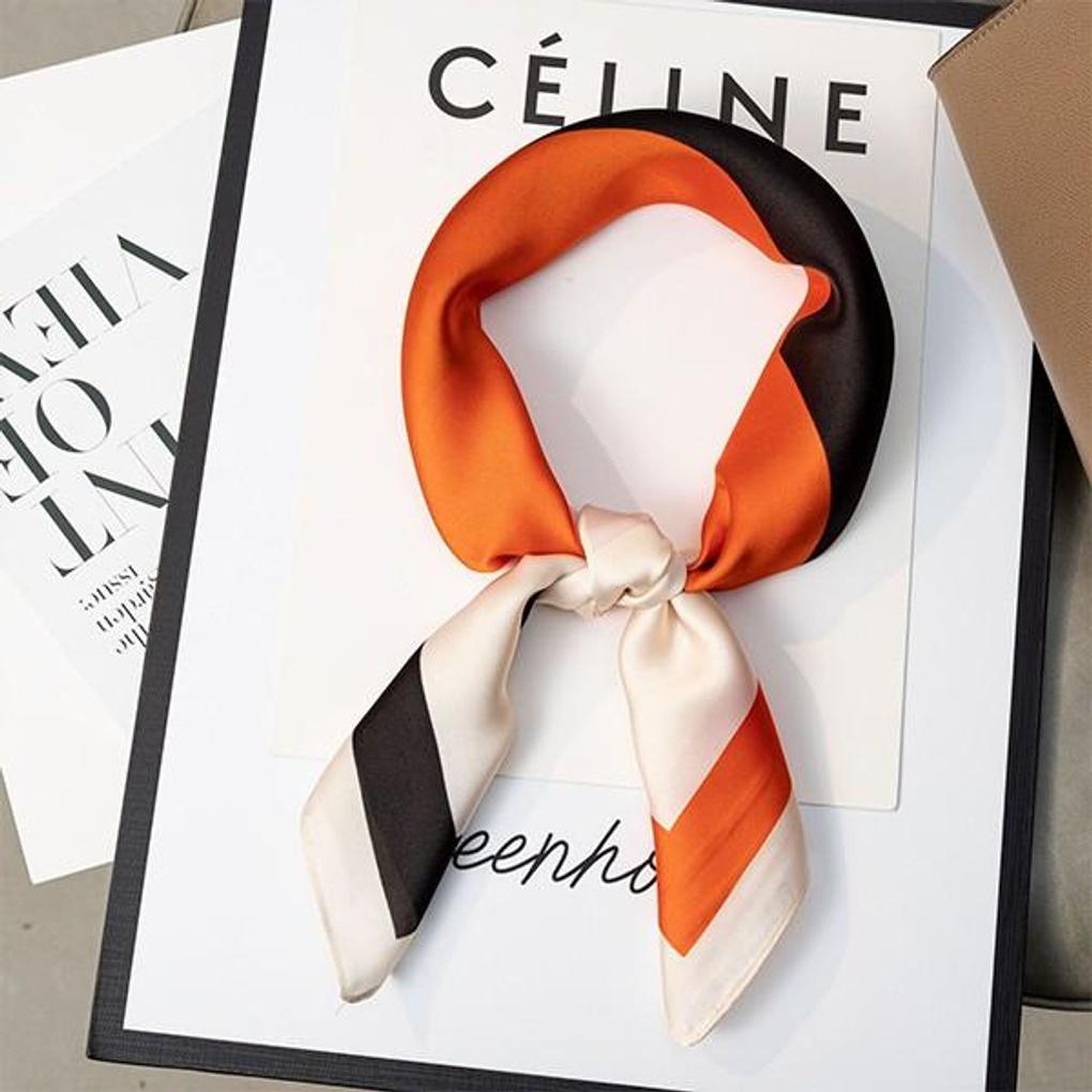 Triple Silk Colorline Women s 3-Piece Scarf SCF006