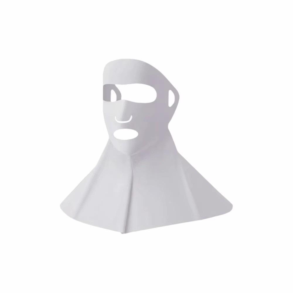 

New Breathable Face Shield Can Drink Water Full-face Face Cover Anti-UV Neck Protection Facial Gini Outdoor Sports светло-серый