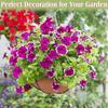 3pcs Round Felt Hanging Basket Liner Flowerpot Pad for Petunias Strawberries Planting Home Balcony Decoration Garden Supplies