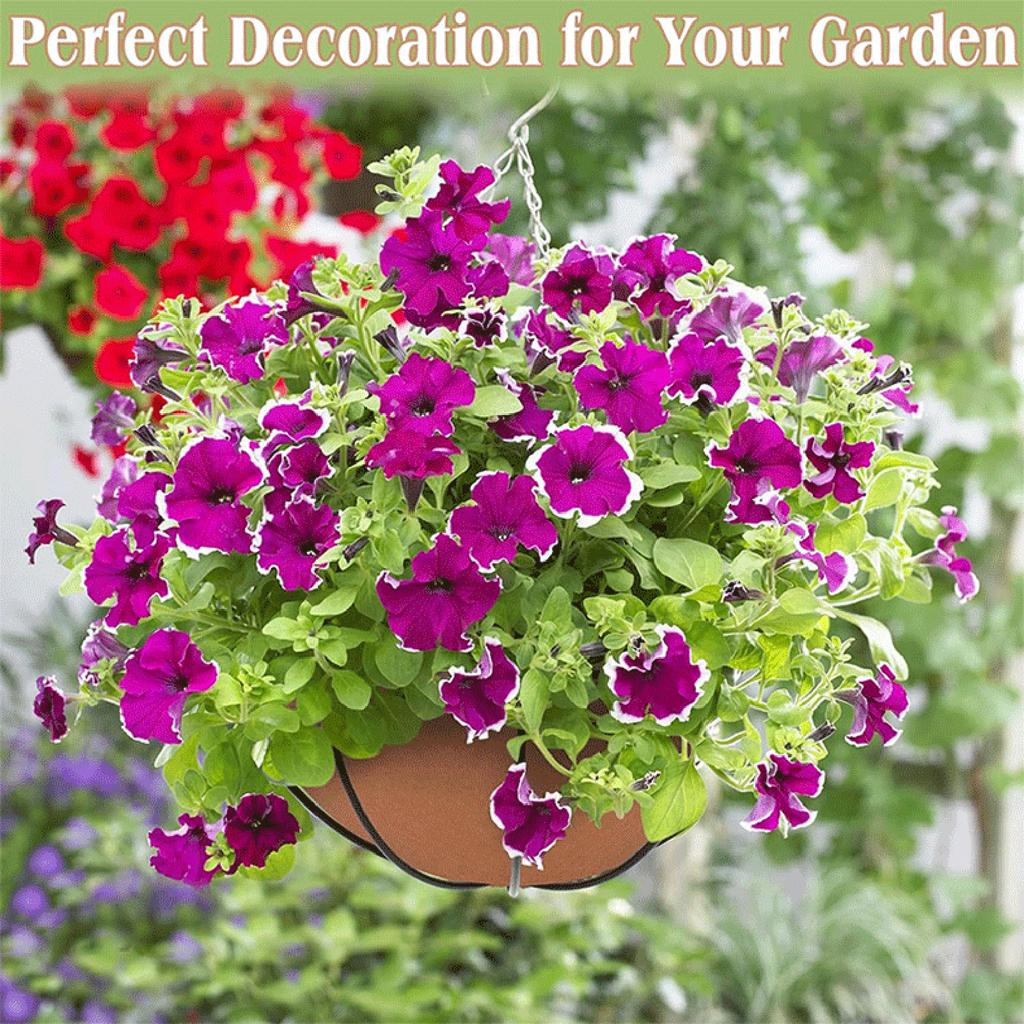 3pcs Round Felt Hanging Basket Liner Flowerpot Pad for Petunias Strawberries Planting Home Balcony Decoration Garden Supplies