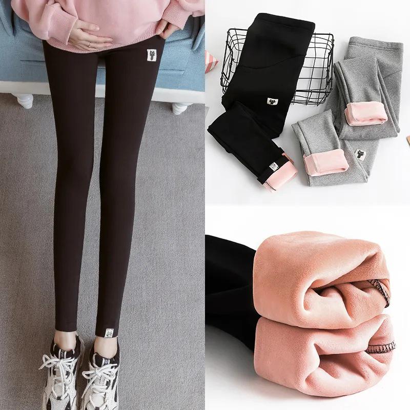 Maternity Pants: Spring/Autumn Casual Loose Fit, Belly Support, Winter Fleece-lined, Versatile Sports Style