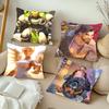 O-Overwatch Game Pillow Case Square Pillow Bedroom Sofa Leisure Comfort Cushion Car Living Room Home Decoration