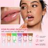 Julystar Clear Fruit Lip Gloss Oil, High Shine Mirror Dewy Lip Glow Balm, Long Lasting Hydration Moisturizing Non-Sticky Plumping Lip Stain Makeup