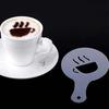Latte Art Template Coffee Decorating Tool, Reusable Stencils for Barista, Beginner Homemade Coffee Decoration Tool