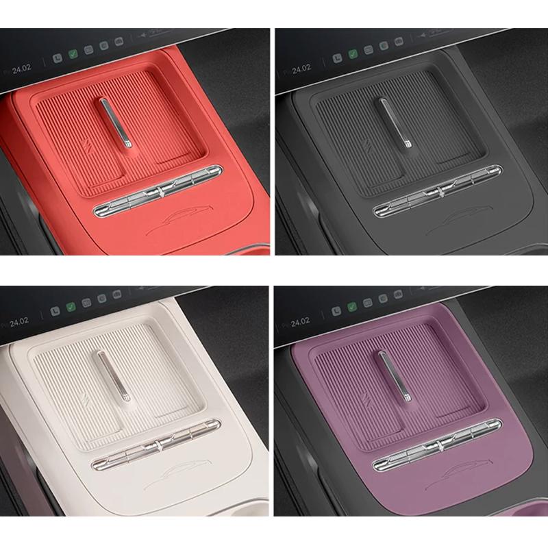 For Xiaomi SU7 2026 Central Control Wireless Charging Silicone Pad Storage Pad Accessories