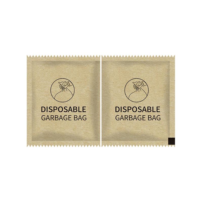 

Индивидуально упакованные персонализированные логотипы. Экологичные одноразовые компостируемые материалы для вторичной переработки. Пластиковые биоразлагаемые мешки для мусора на вынос.