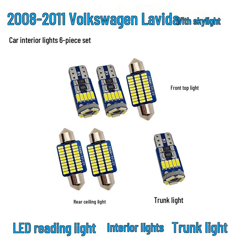 LED Reading Light for 2008-2017 Volkswagen Lavida Interior