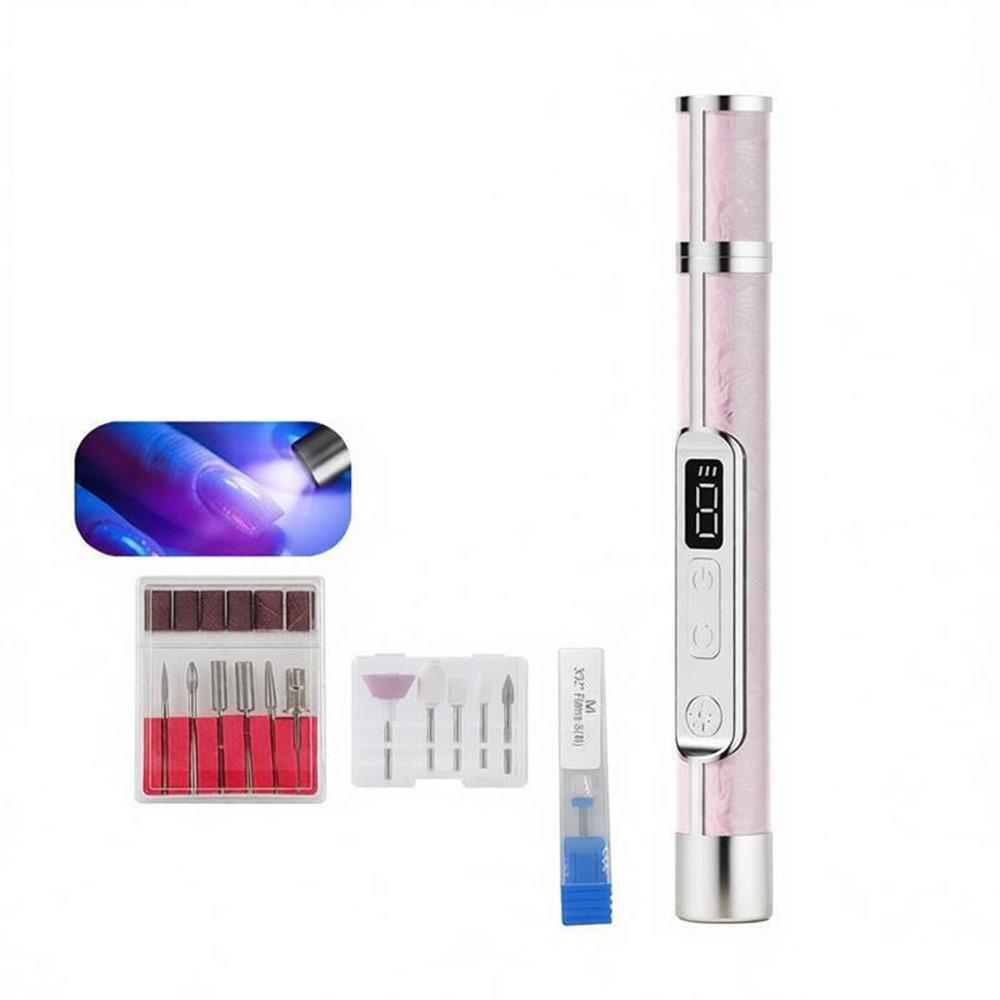Portable Nail Drill Rechargeable Electric Nail File Gifts Manicure and Pedicure Machine