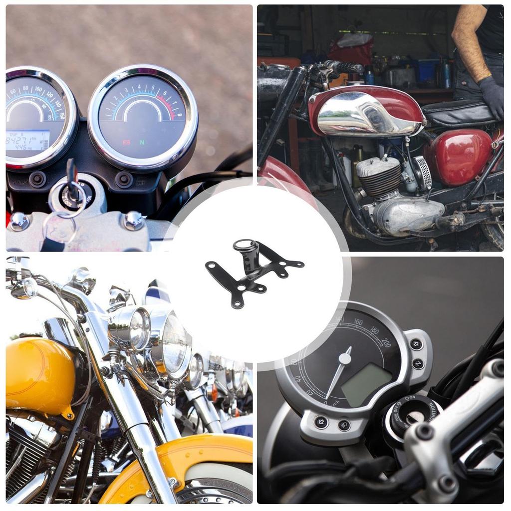 Gevrkjenp Motorcycle Odometer Mounting Bracket, Motorcycle Speedometer Bracket | Motorbike Speedometer Stand Motorcycle Mount