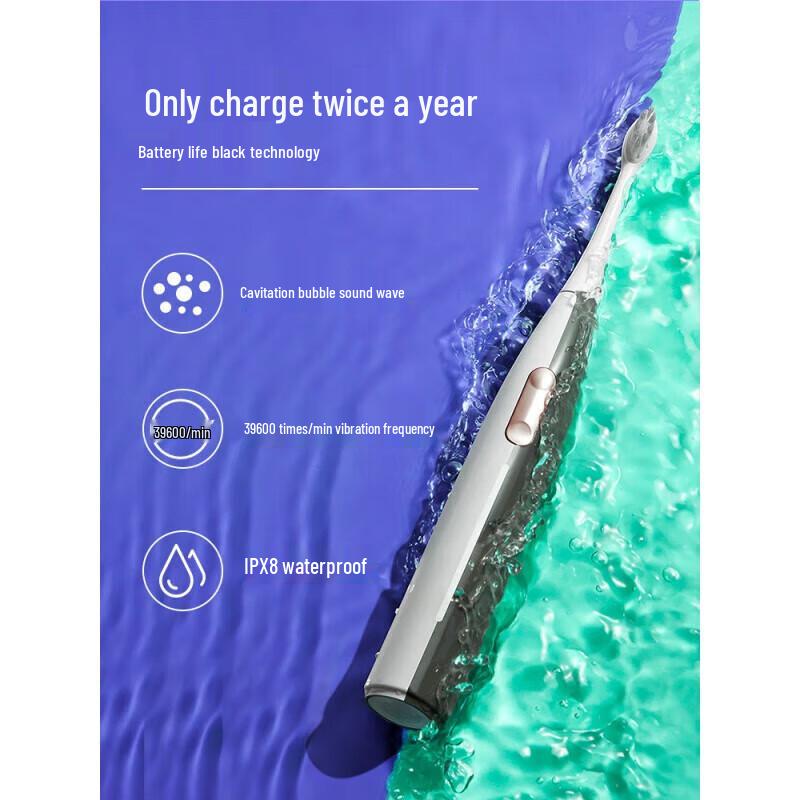 Dr. Bei Pink Meow E3 Sonic Electric Toothbrush CN plug (adapter included)