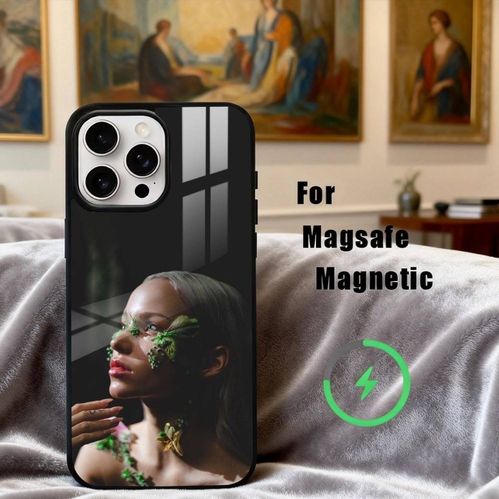 Hübsche D-Dove C-Cameron Schauspielerin Handyhülle Für iPhone17,16,15,14,13,12,11 Plus, Für Magnetisches Kabelloses Lade Cover