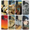 Salvador Dali Art Phone Case For Samsung Galaxy A52 A51 A50S A32 A22 A12 A02S A72 A71 A31 A70 A30S Note 20 Ultra 10 Plus S10 Gal