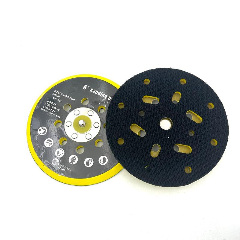 

6 Inch 17 Holes Sander Backing Pad For Makita Bo6030 Bo6040 For Festool Ro1 Es150 Et2 Es / Ets 150 Grinding Sanding B