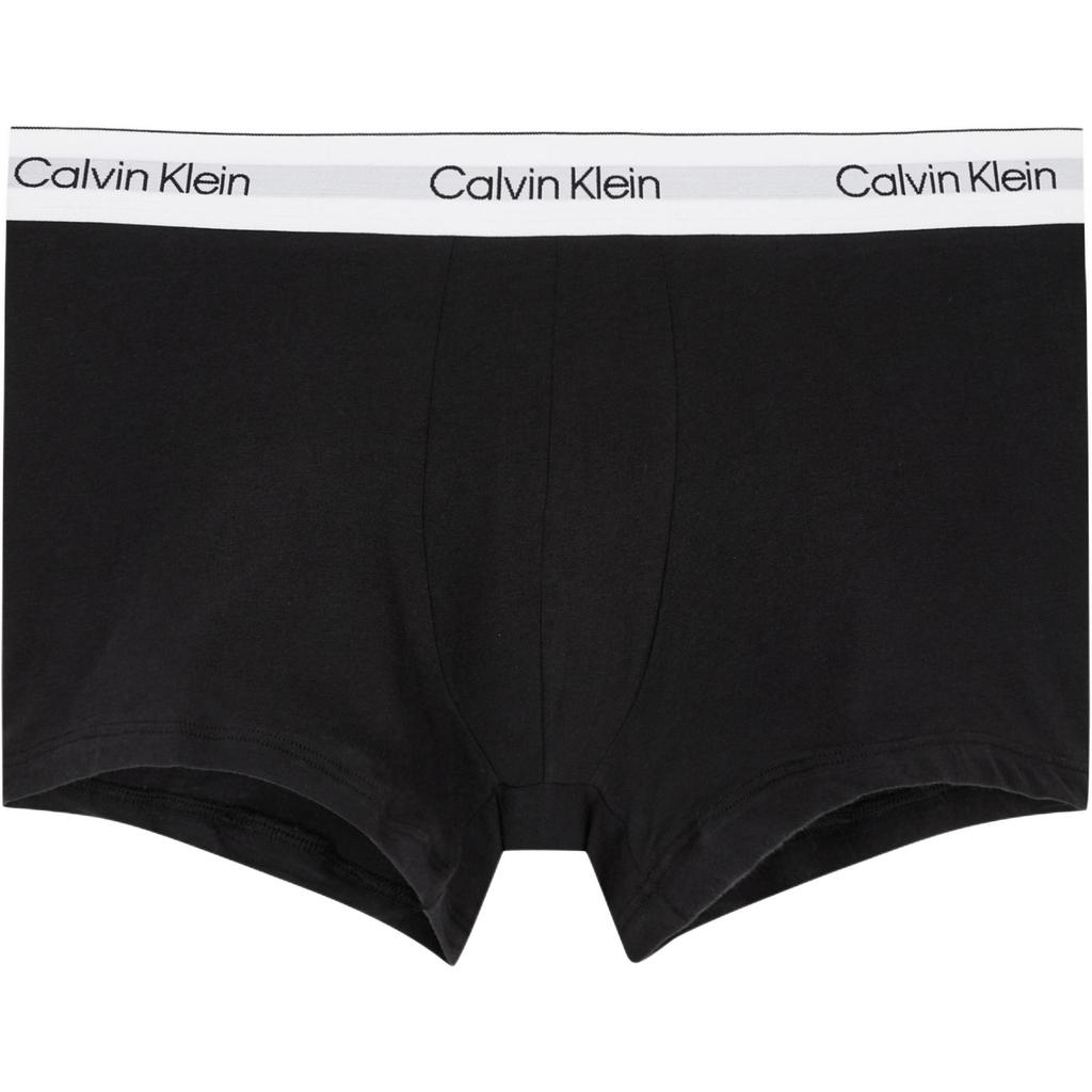 Calvin Klein Letter Print Comfortable Moisture-Wicking Mid-Rise Boxer Briefs 3-Pack Men Underwear NB3963-MP1