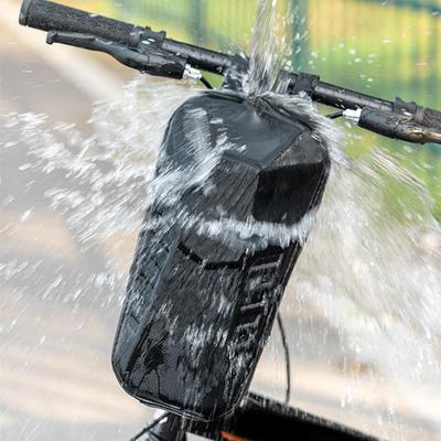 Scooter Storage Bag 3L Quick-Release With Hard Cover Handlebar Front E-Scooter Bag For Keys Water Bottle Sunglasses Eyeglasses