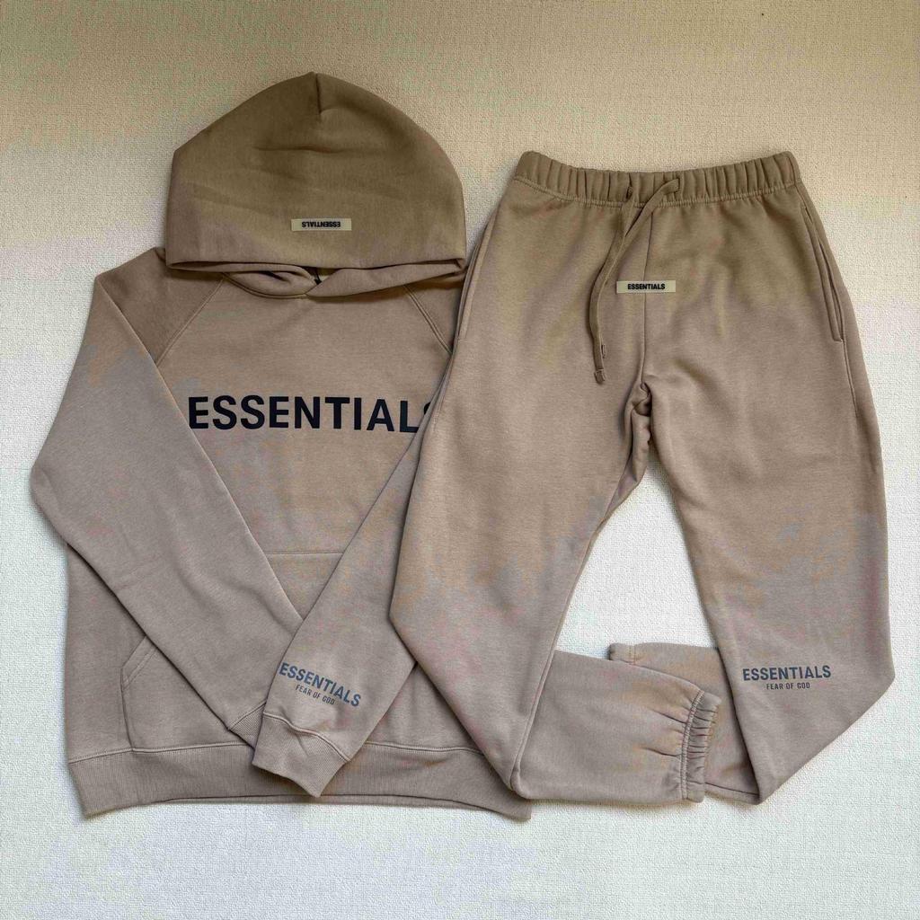 ESSENTIALS Hanorac supradimensionat unisex cu litere reflectorizante 3D