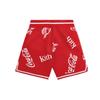 X Coca-Cola X Mitchell & Ness Coke Logo Short Red Unisex Bottoms MNSHORKM19025-CREA