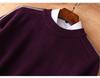 Men's Autumn Winter Cashmere Round Neck Thin Fashion Pullover Loose Wool Knit Sweater