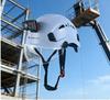 Capacete de Segurança LOEBUCK com Óculos de Proteção e Lanterna de Cabeça LED, Capacete Industrial para Trabalho na Construção 53-64cm