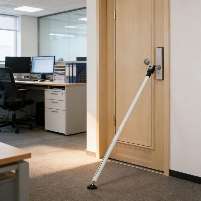 Heavy Type Carbon Steel Adjustable Door Security Bar for Protecting in Apartments Hotel and Residential Entrances
