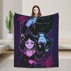 The Coffin of Andy and Leyley Flannel Blanket Winter Super Soft Throw Blanket Students Home Decor Bedspread Sofa Bed Cover