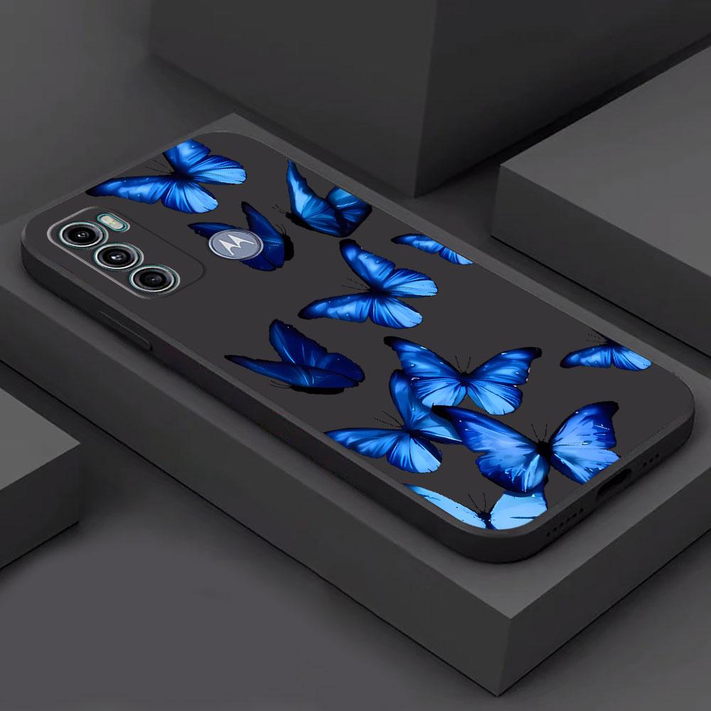 INS Retro Butterfly Phone Case for Motorola Moto Edge 30 Neo Edge 20 Pro One Fusion Plus Edge 40 Pro G9 Plus G200 5G Cover