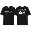 Summer Trendy Brand RVCA T-shirt Men's Women's Plus Size Loose Short-sleeved Fashion Design Tee Streetwear Fashion Top