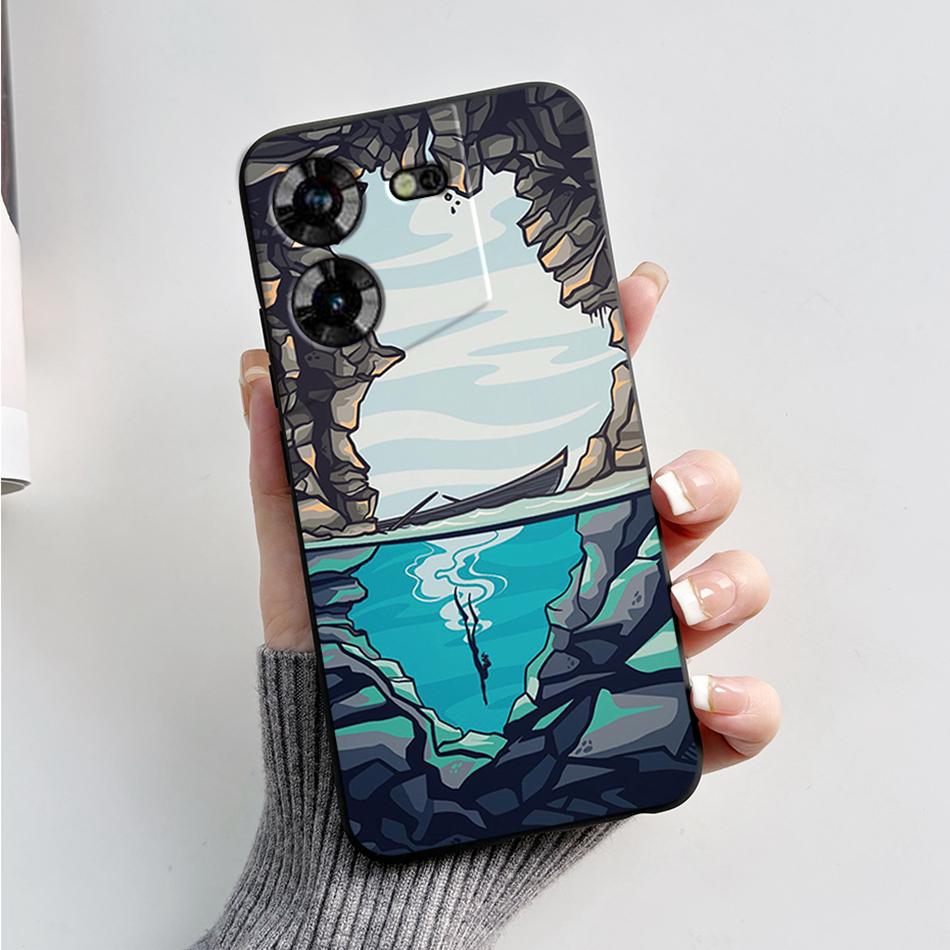 Soft Case For Tecno Pova 5 Pova5 LH7n Phone Cover Matte Liquid Silicone Marble Fundas Capa For Tecno Pova 5 pro 5Pro LH8n Bumper