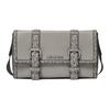 Cooper Monogram Patchwork Flap Leather And Synthetic Leather Shoulder Bag Men Shoulder Bag Pearl-Gray 37S6LCOM1O-PEARLGREY