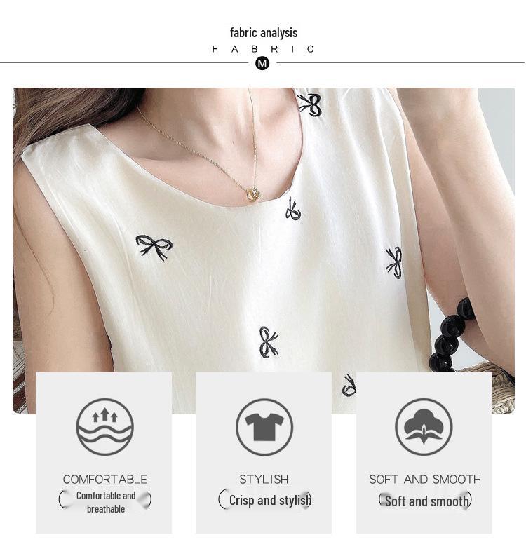 Maternity French Style Sleeveless Summer Dress - Trendy Short Skirt for Pregnant Women