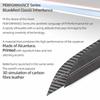 For BMW X5 E70 X6 E71 Made of Alcantara Car Interior Door Panel Trim Strips Performance Stickers 4pcs Auto Tuning Accessories
