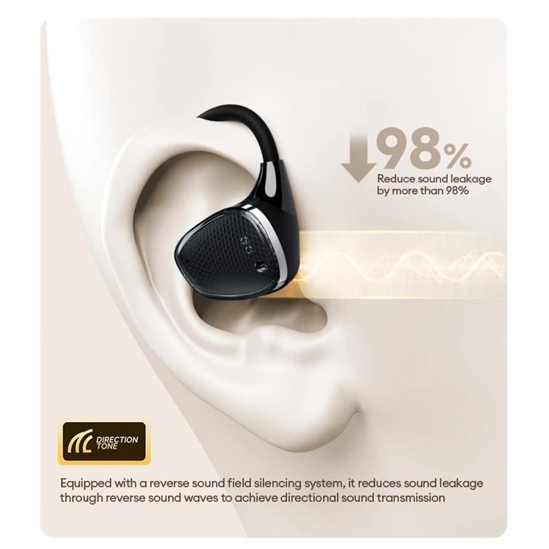 Lenovo LP78 OWS Wireless Earphone Bluetooth 5.4 Stereo Sound Long Battery Life Headset Noise Cancelling Low Latency Sport Waterproof Earbuds
