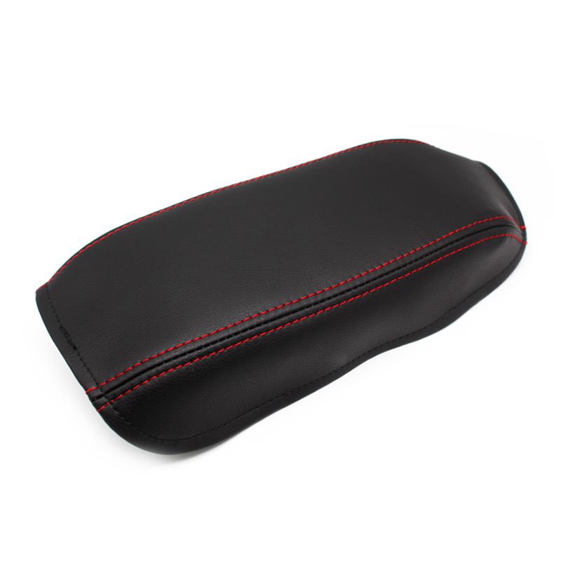 Car Center Control Armrest Box Door Handle Panel Microfiber Leather Trim Cover For Honda City 2008 2009 2010 2011 2012 2013 2014