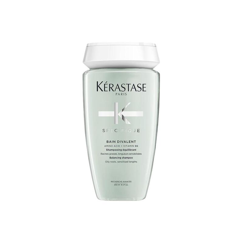 Kerastase Dual-function shampoo, hair care, moisturizing, oil control, smooth and clean, soapy scent / 250ml коричневый