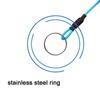 Fishing Accessories Secure Buckle Lock Tackle Spring Rope Keychain Lanyard Fishing String