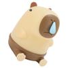 LED Night Light Snotty Capybara Cartoon Rechargeable Bedside Lamp for Bedroom Dormitory Decoration Boys Girls Present