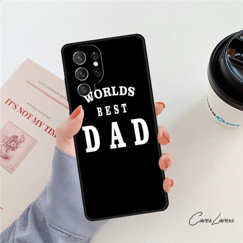 

Best Dad Ever Cool Man Guy phone case For Samsung Galaxy S24 S25 S23 S22 Ultra Note 10 20 Plus S20 S21 FE Cover For Note10 Pro(Plus)