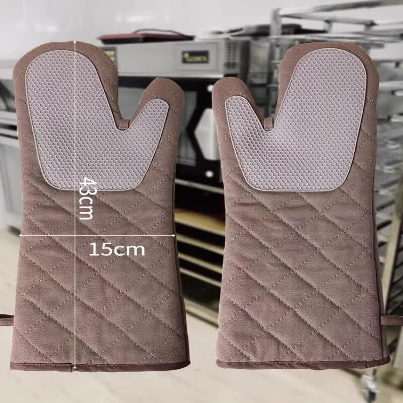 ZISIZ Heat Resistant Non-Slip Oven Glove