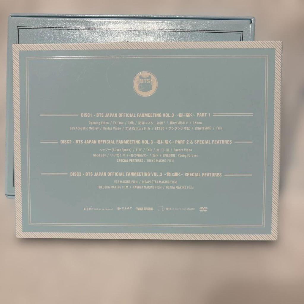 [USED] BTS Reaching You JAPAN OFFICIAL FANMEETING VOL.3