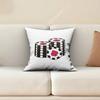 Casino Dice Chip Bet Wager Pillow Cover Sofa Couch Cushion Case Home Living Room Decoration