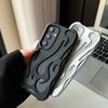 3D Flammenmuster Hülle mit Aussparungen für Samsung Galaxy S26 S25 S24 S23 S22 Ultra A55 A54 A16 A15 A14 A06 5G Schlank Stoßfest