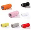 1 Roll Glitter Trimming Tulle Roll No Odor Net Yarn Wreath Decorations Sheer Ribbon for Indoor