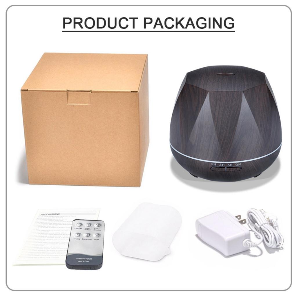 500 Grain Essential Oil Diffusers Humidifier Portable Diffuser 7 Colour Changing LED -