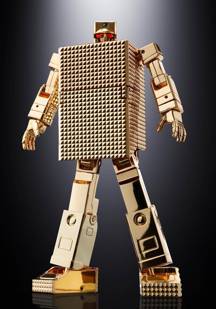 TAMASHII NATIONS Soul of Chogokin Golden Warrior Gold Lightan CHOGOKIN 50th 130mm Painted Movable Figure GX-32SP Ver. Approx. PVC&ABS&Diecast