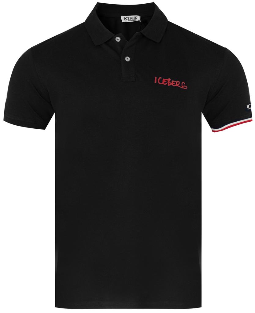 Iceberg - Men' Polo Shirt - Ice4Mpl01 Black