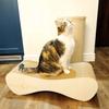 Mimi cat scratching post | white | 70x23x24 cm | MruuPruu