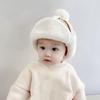 Breathable Earmuff Caps Baby Warmth Ear Flap Hat with Fleece Lining for Winter
